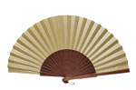 Golden Fan with Polished Pearwood Shafts 9.752€ #503281665